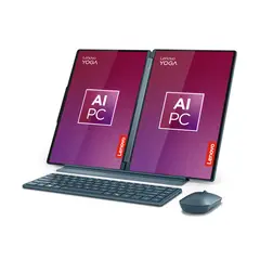 LENOVO - Notebook Yoga Book 9i Ultra 9 285H 32GB RAM 1TB SSD 14" 2.8K OLED 120Hz Tactil + Lápiz + Mouse + Sleeve