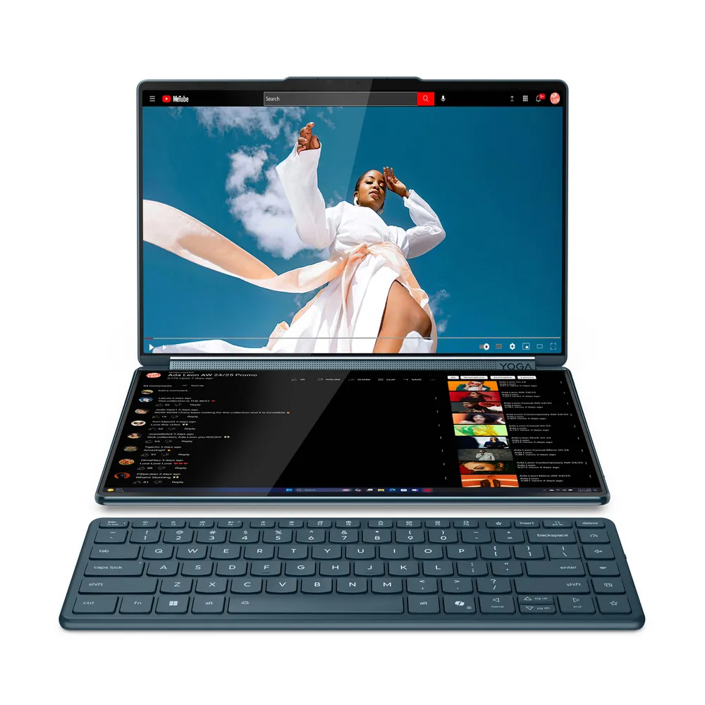 Lenovo Yoga Book 9i 83KJ001CCL Intel Core Ultra 9 285H 32GB 1TB 14" Tidal Teal, foto 5