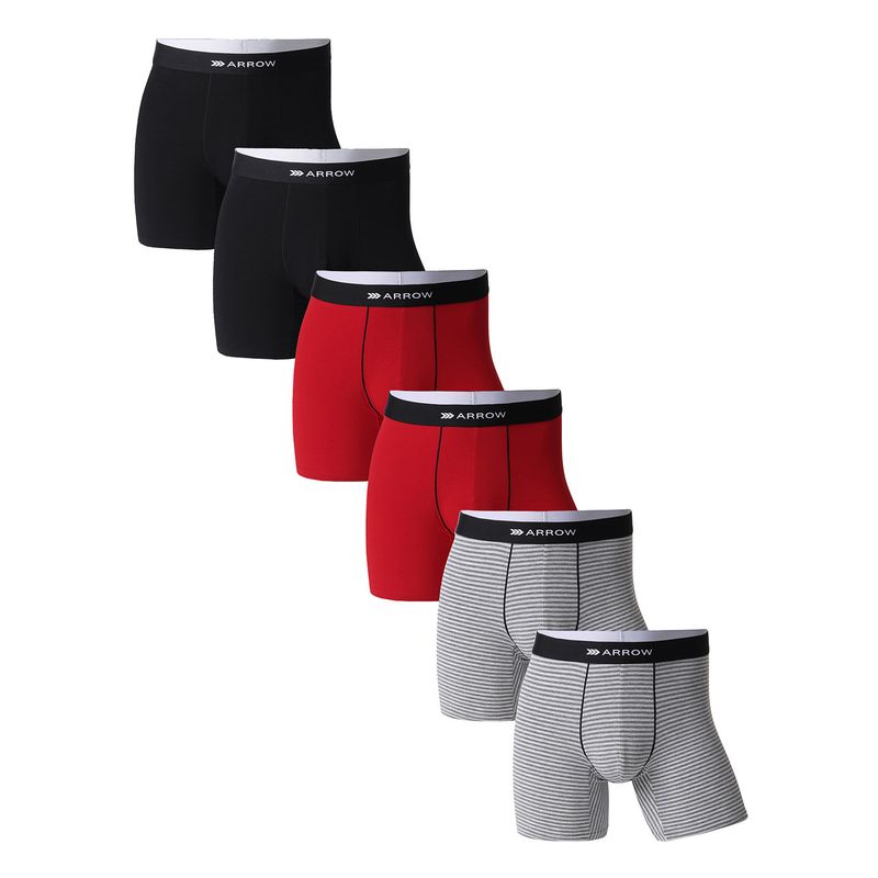 ARROW - Pack De 6 Boxers Algodón Hombre Arrow