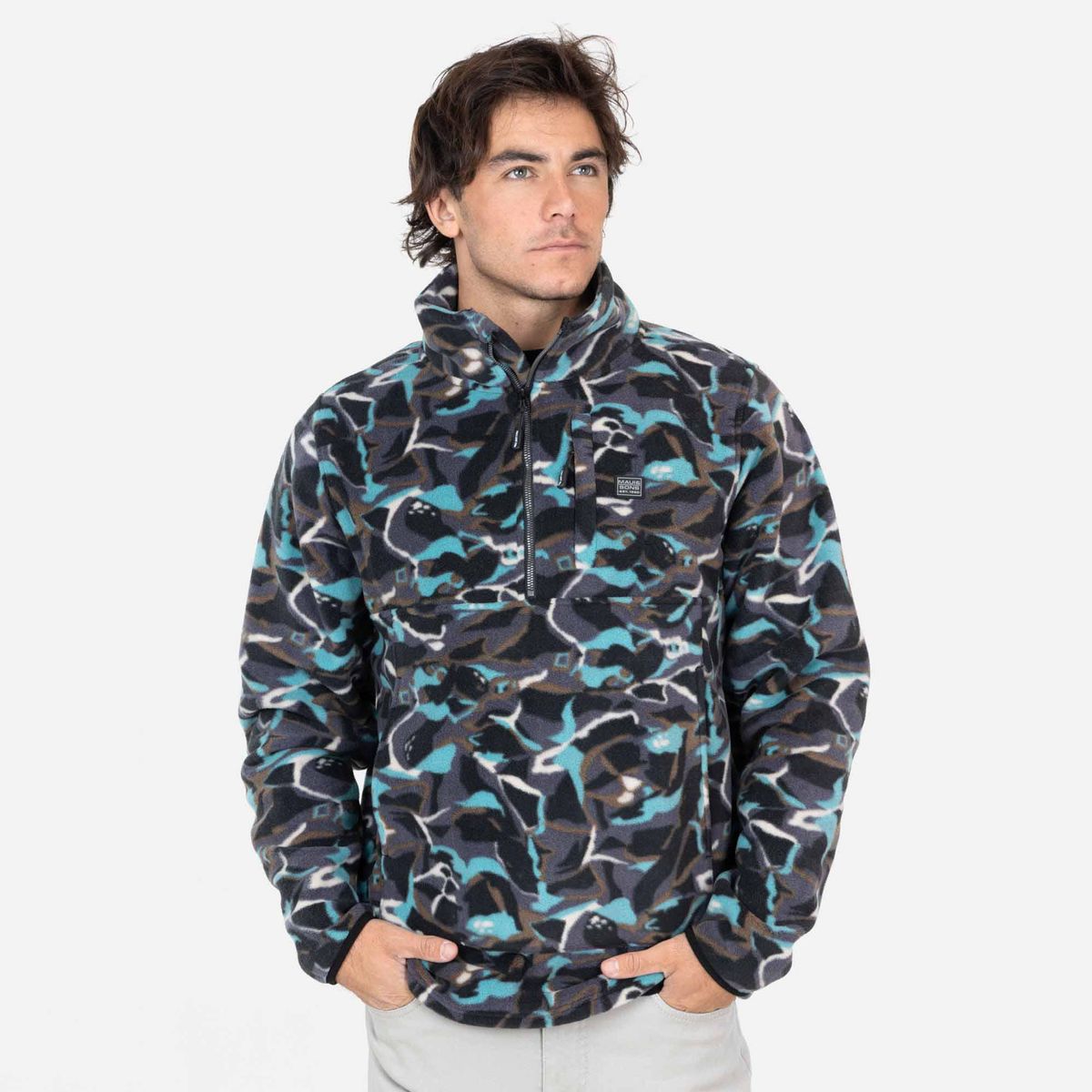 MAUI AND SONS - Polerón Micropolar Regular Fit Hombre Maui And Sons