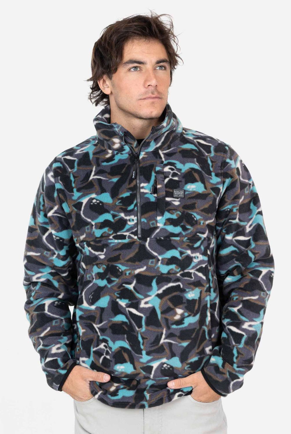 MAUI AND SONS - Polerón Micropolar Regular Fit Hombre Maui And Sons