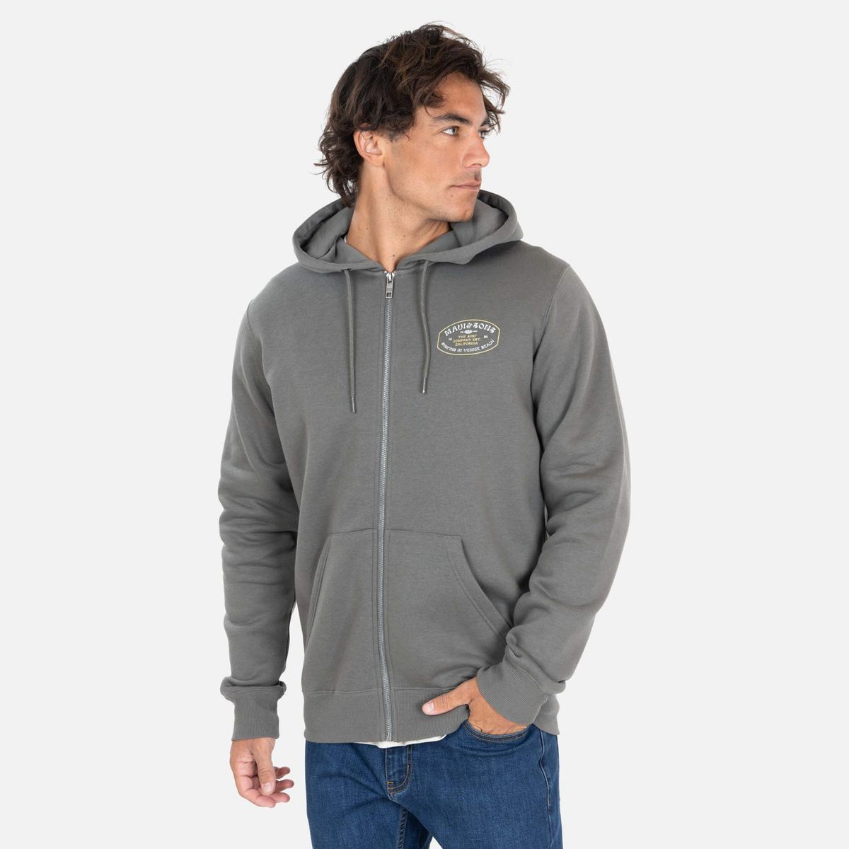 MAUI AND SONS - Polerón Full Zipper Hombre Maui And Sons