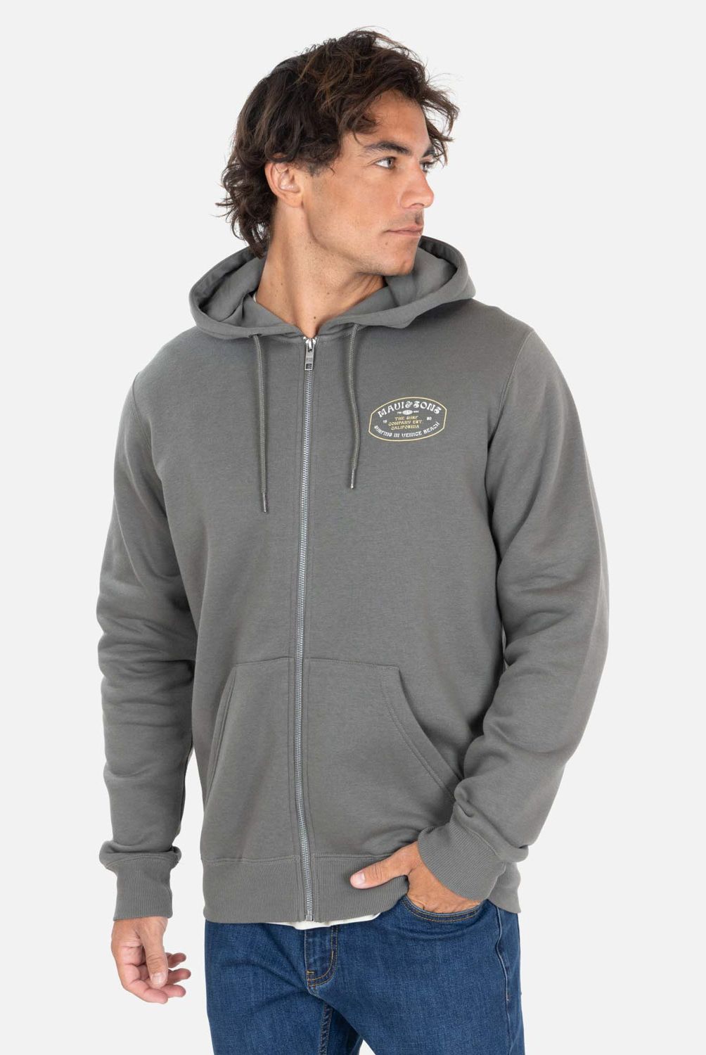 MAUI AND SONS - Polerón Full Zipper Hombre Maui And Sons