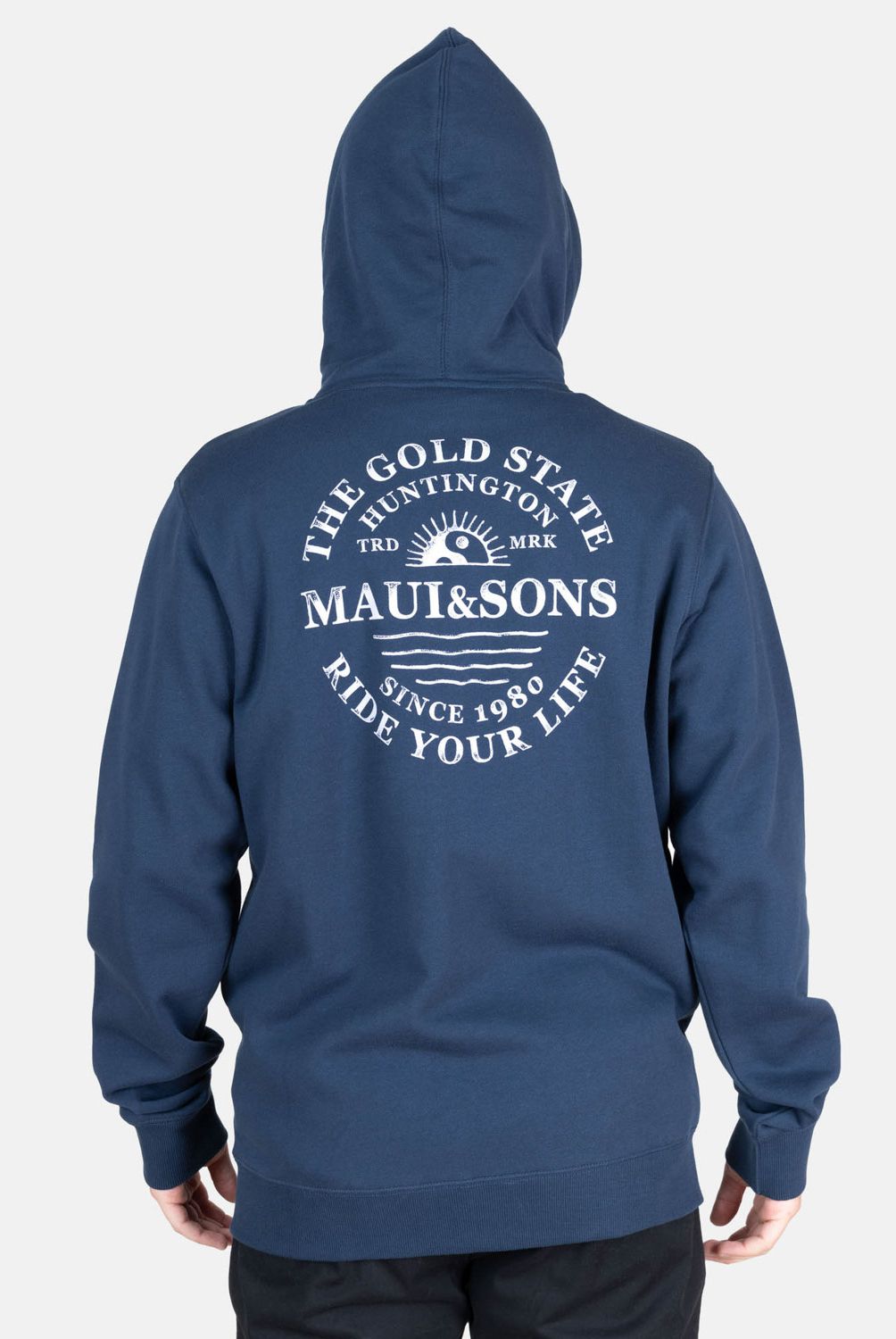 MAUI AND SONS - Polerón Full Zipper Hombre Maui And Sons