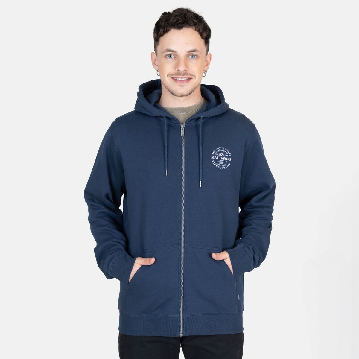 MAUI AND SONS - Polerón Full Zipper Hombre Maui And Sons