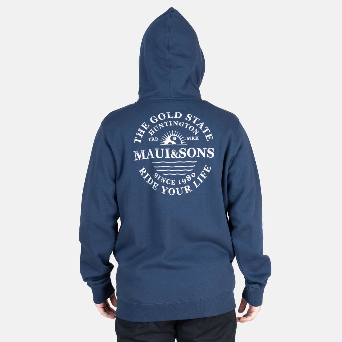 MAUI AND SONS - Polerón Full Zipper Hombre Maui And Sons
