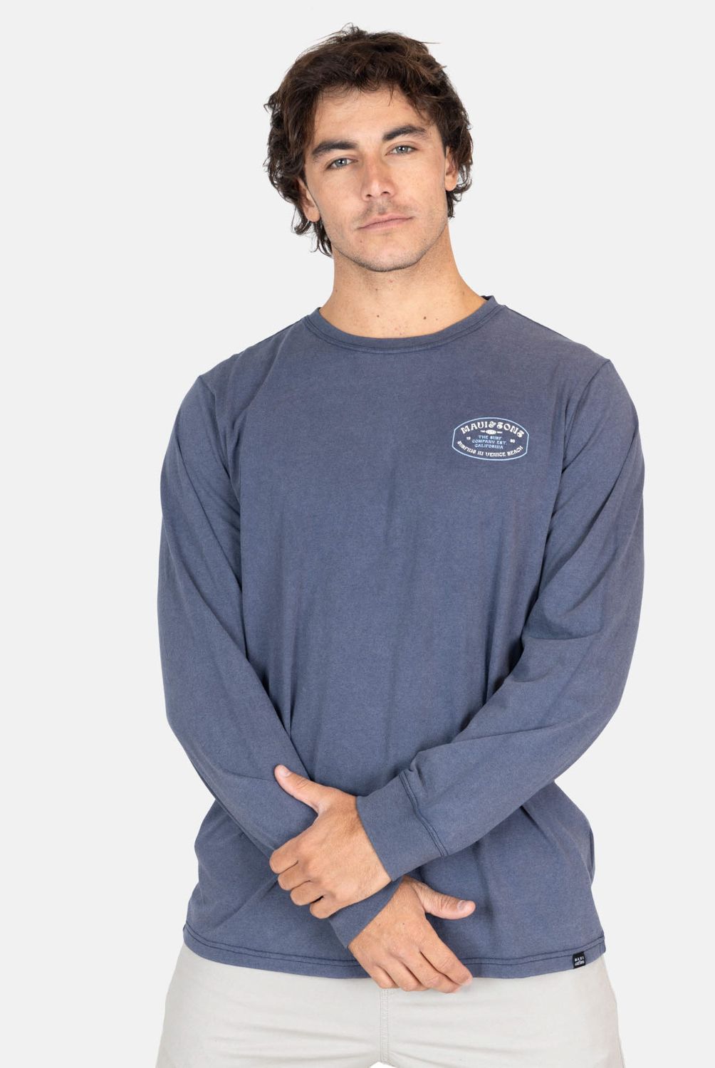 MAUI AND SONS - Polera Manga Larga Algodón Hombre Maui And Sons