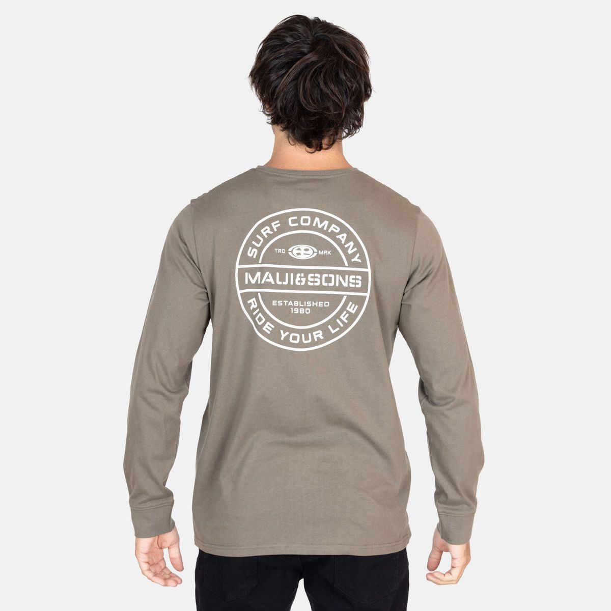 MAUI AND SONS - Polera Manga Larga Algodón Hombre Maui And Sons