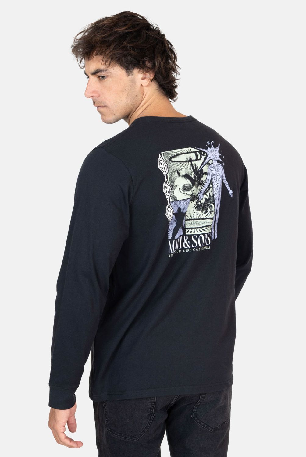 MAUI AND SONS - Polera Manga Larga Algodón Hombre Maui And Sons