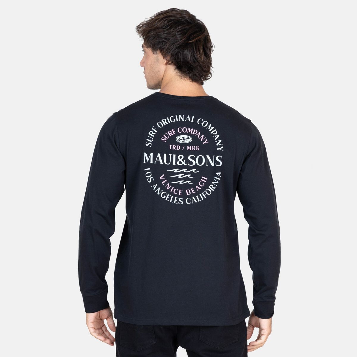 MAUI AND SONS - Polera Manga Larga Algodón Hombre Maui And Sons