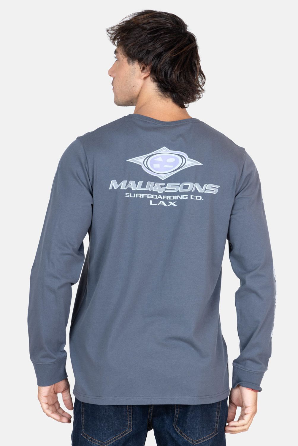 MAUI AND SONS - Polera Manga Larga Algodón Hombre Maui And Sons
