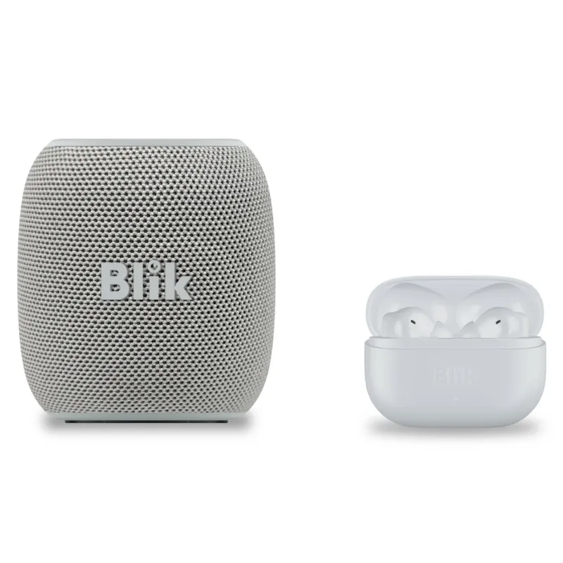 BLIK - Pack Parlante + Audífono Gris Blik