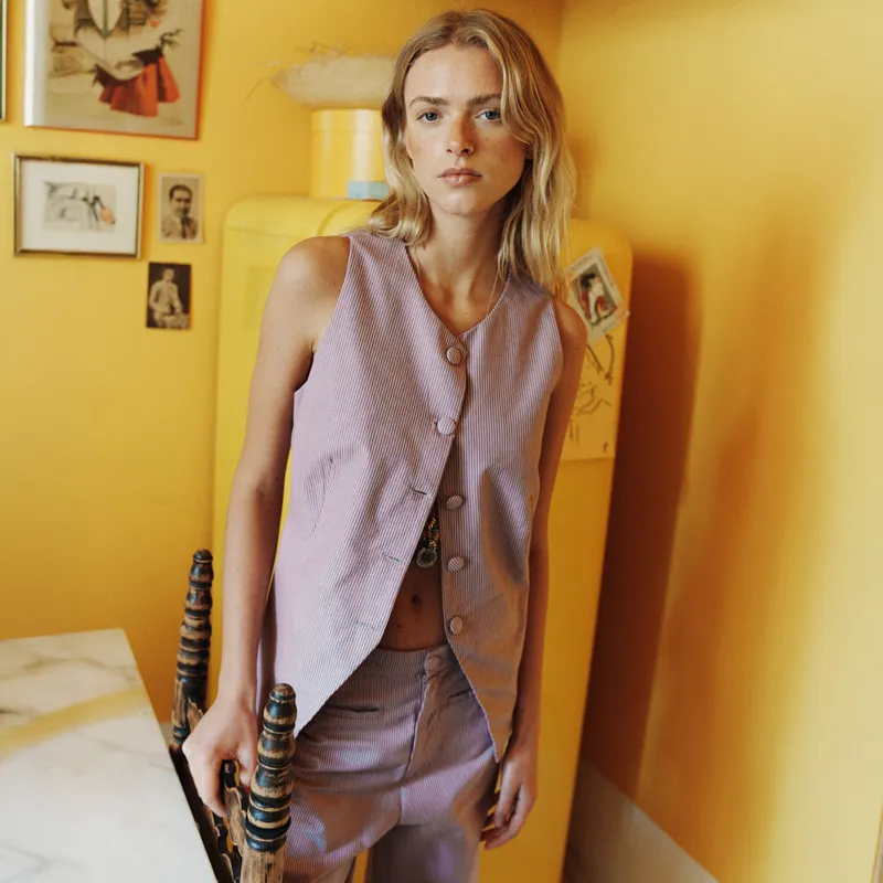 HIMBA - Blazer 100% Algodón Mujer Himba