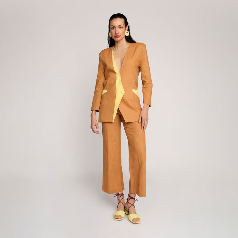 HIMBA - Blazer Lino Mujer Himba