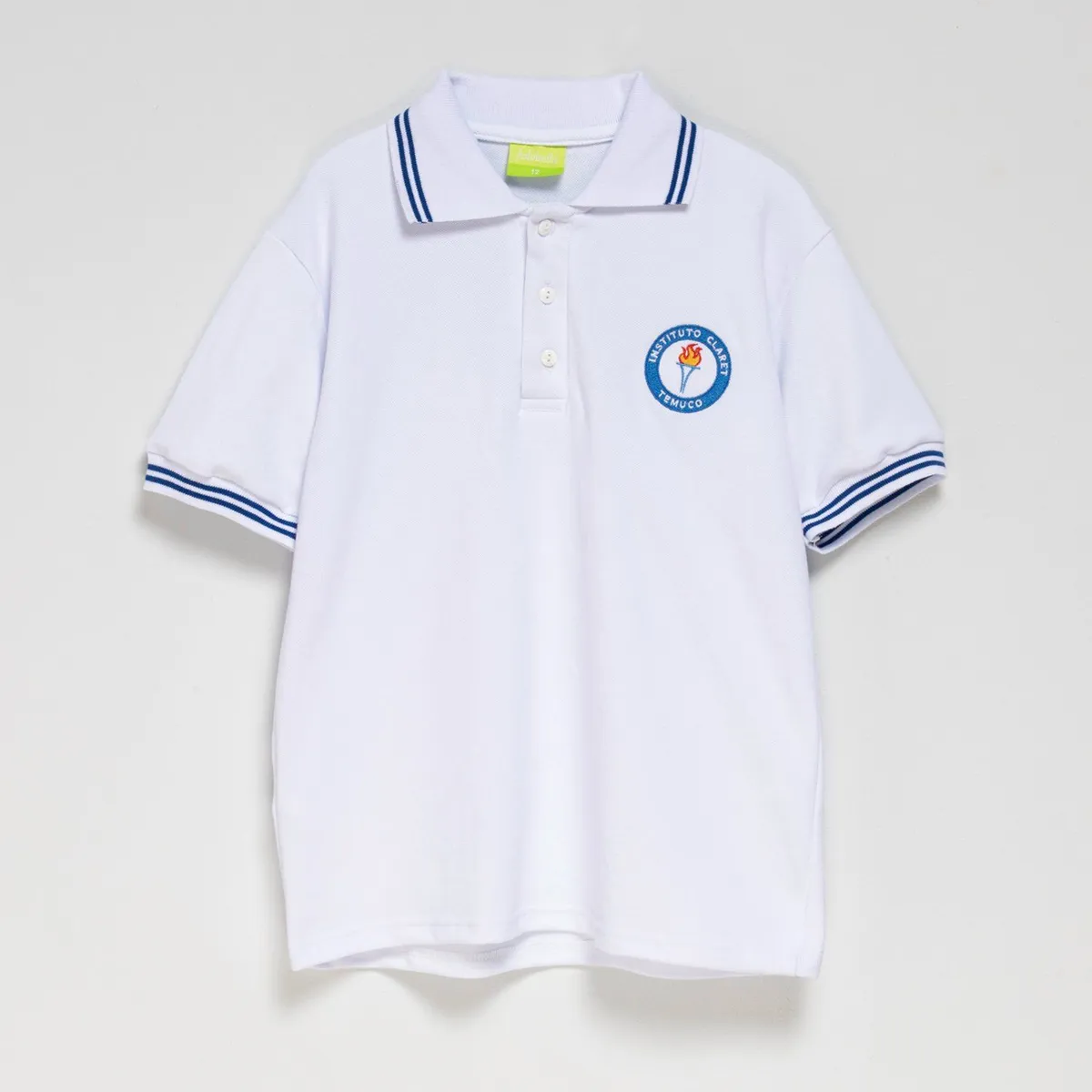 INSTITUTO CLARET TEMUCO - Polera Manga Corta Algodón Unisex Niño Instituto Claret Temuco