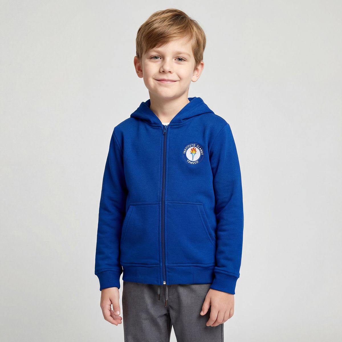 INSTITUTO CLARET TEMUCO - Poleron Manga Larga Algodón Unisex