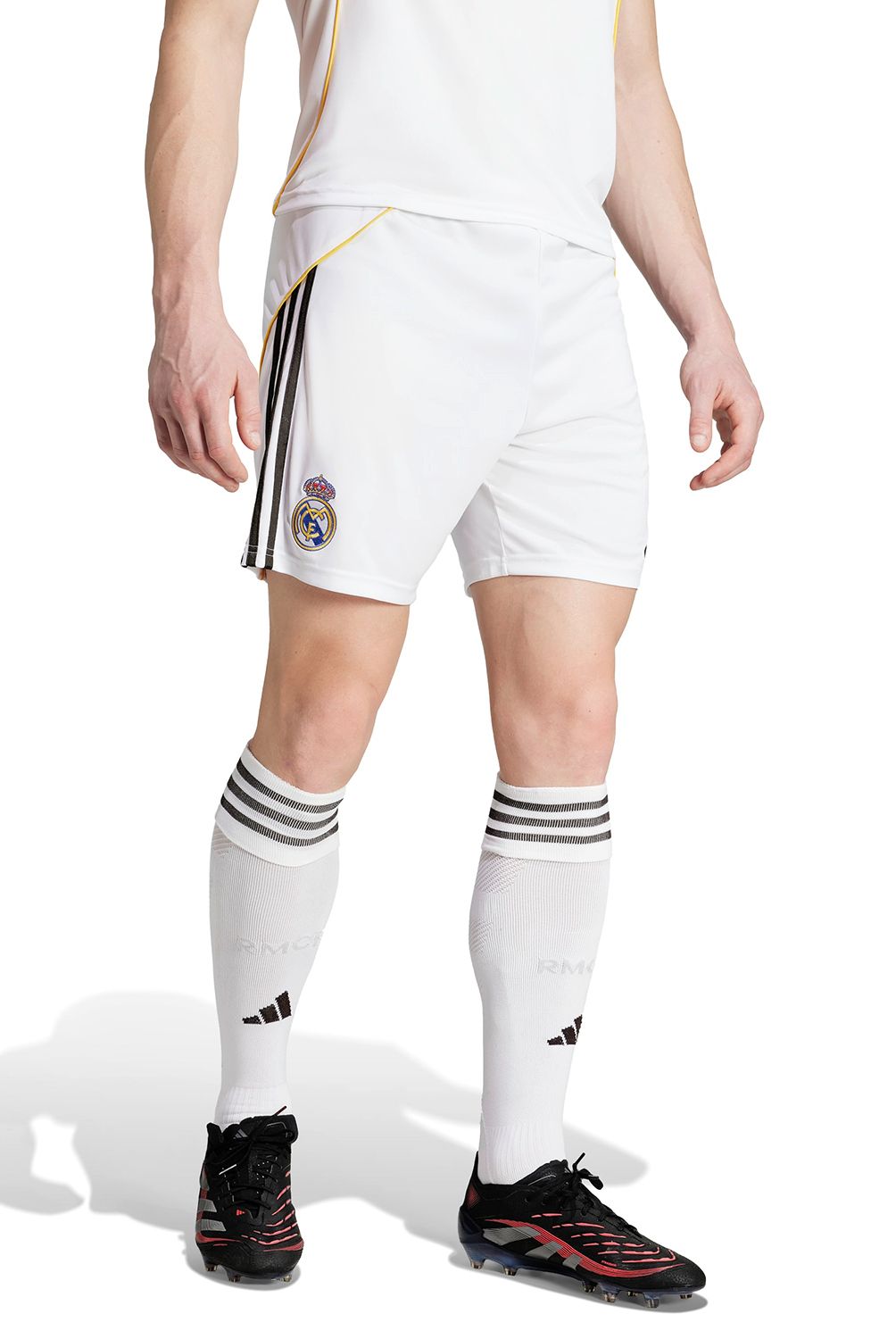 ADIDAS - Short De Fútbol Real H Sho Hombre Adidas
