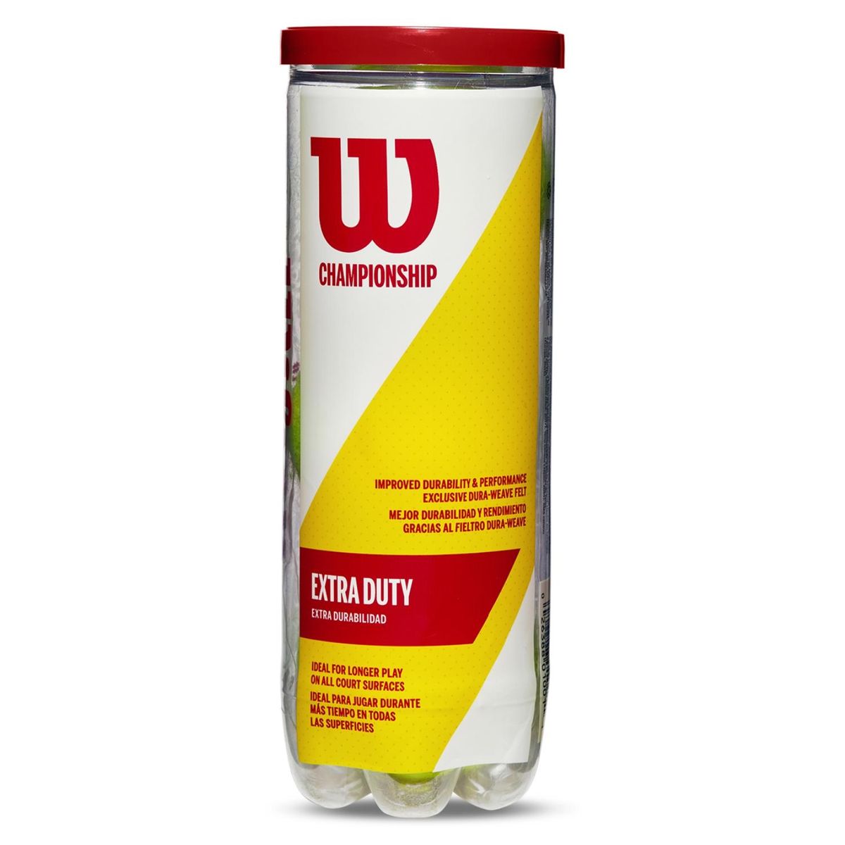 WILSON - Pack De 3 Pelotas De Tenis Champ Xd Tball 3 Ball Can Wilson