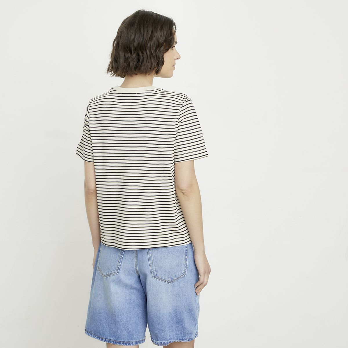 VERO MODA - Polera Estampada Manga Corta 100% Algodón Mujer Vero Moda