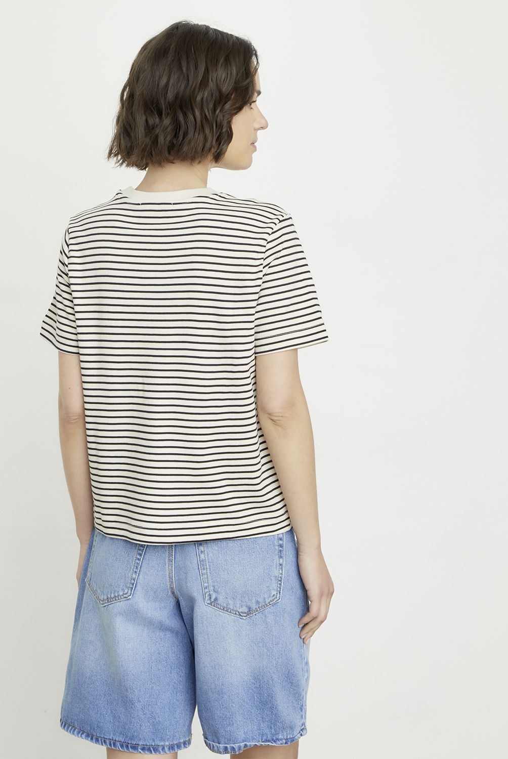 VERO MODA - Polera Estampada Manga Corta 100% Algodón Mujer Vero Moda