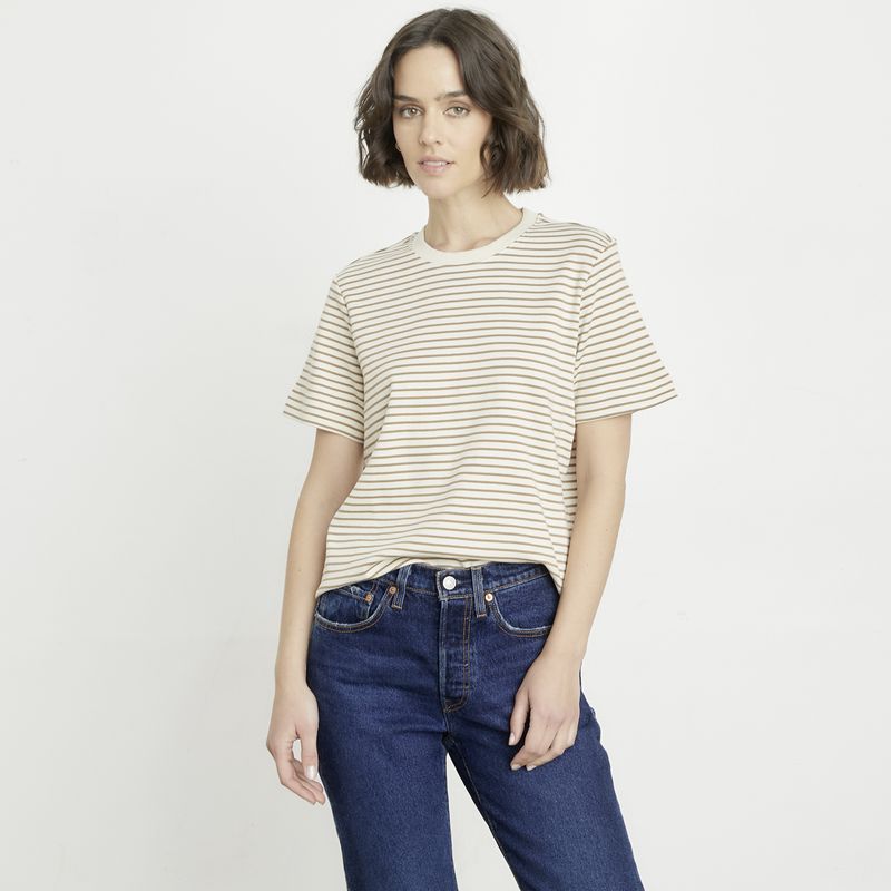 VERO MODA - Polera Estampada Manga Corta 100% Algodón Mujer Vero Moda
