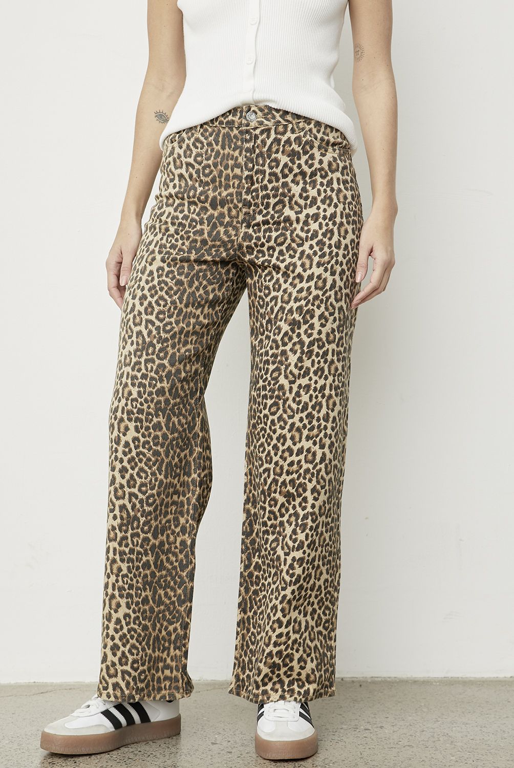 VERO MODA - Pantalón Estampado Algodón Mujer Vero Moda