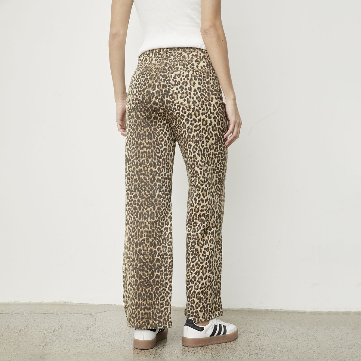 VERO MODA - Pantalón Estampado Algodón Mujer Vero Moda