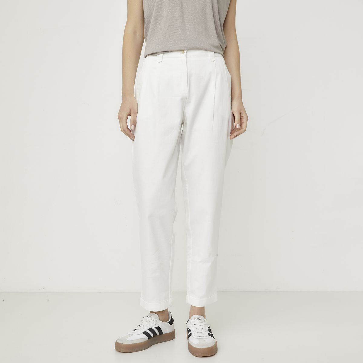 VERO MODA - Pantalón 100% Algodón Mujer Vero Moda