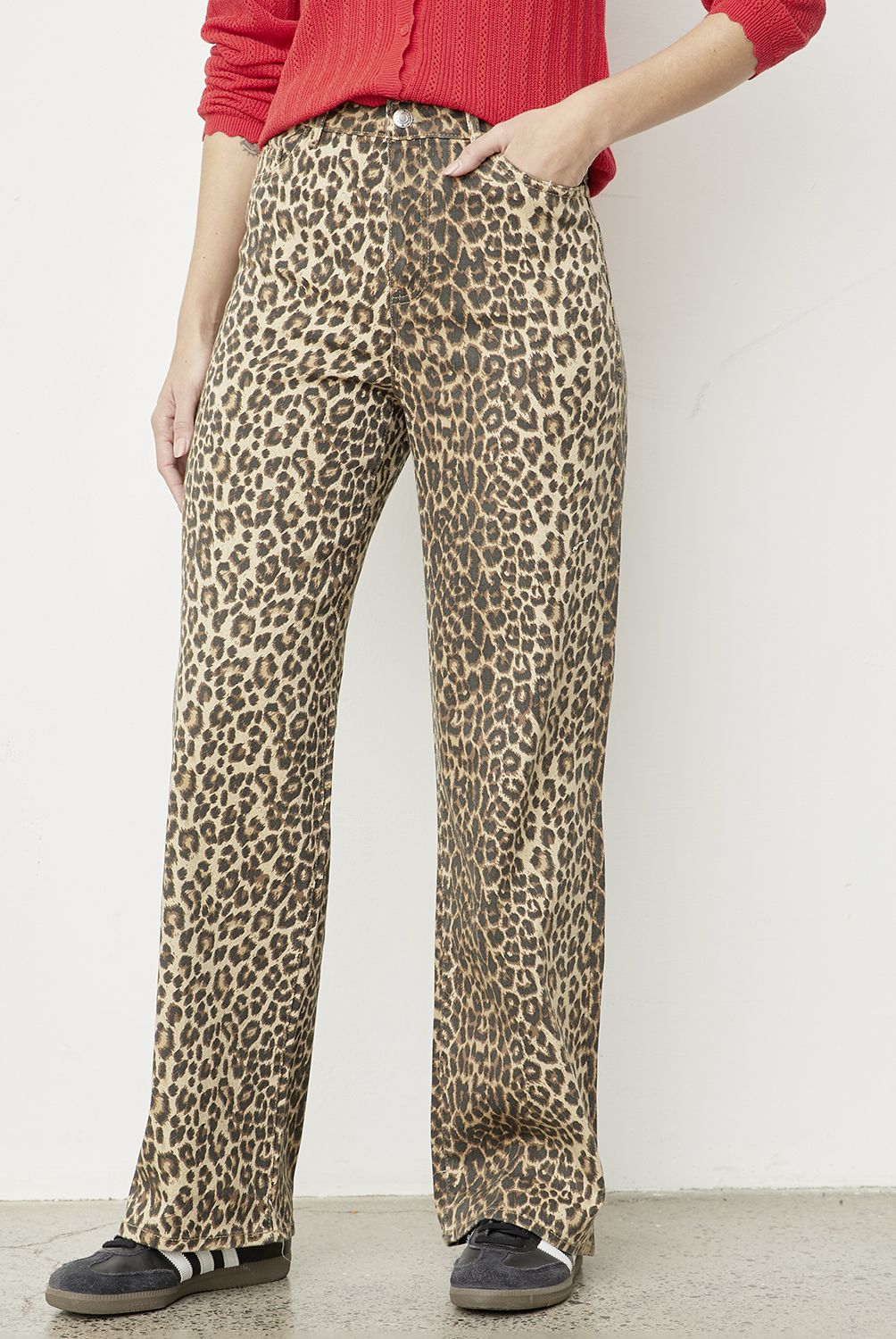 VERO MODA - Pantalón Estampado Algodón Mujer Vero Moda