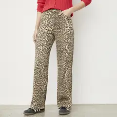 VERO MODA - Pantalón Estampado Algodón Mujer