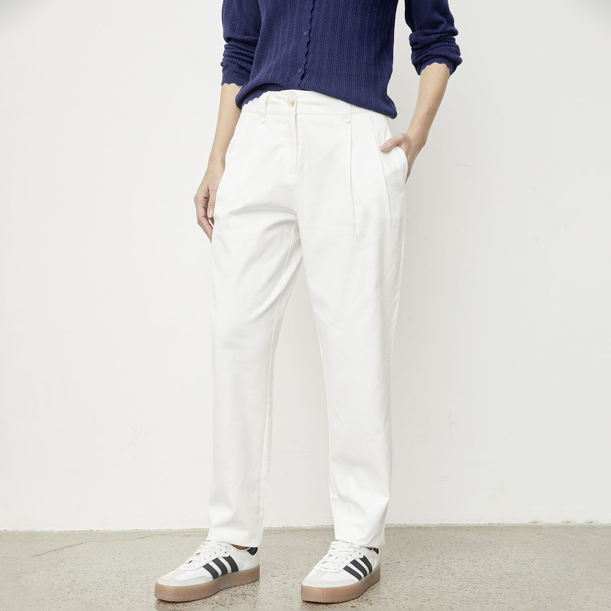 VERO MODA - Pantalón 100% Algodón Mujer Vero Moda