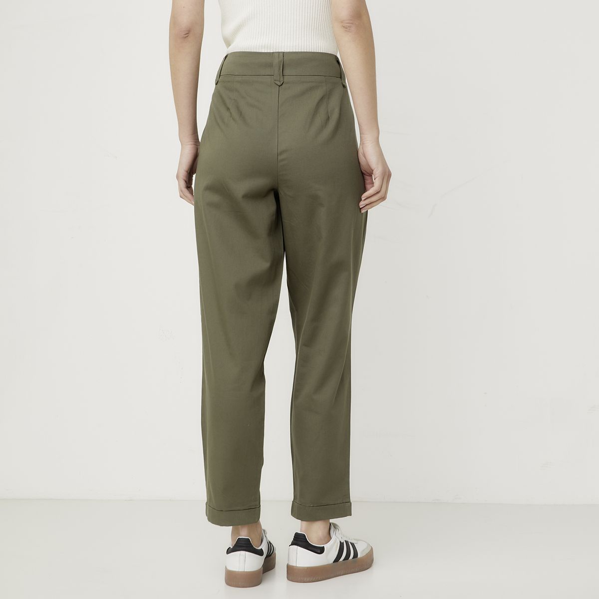 VERO MODA - Pantalón 100% Algodón Mujer Vero Moda