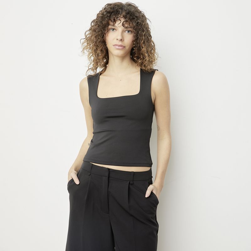 VERO MODA - Polera Lisa Sin Mangas Mujer Vero Moda