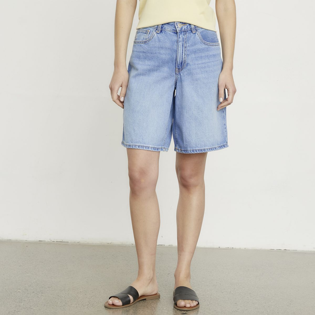 VERO MODA - Short Jeans 100% Algodón Mujer Vero Moda