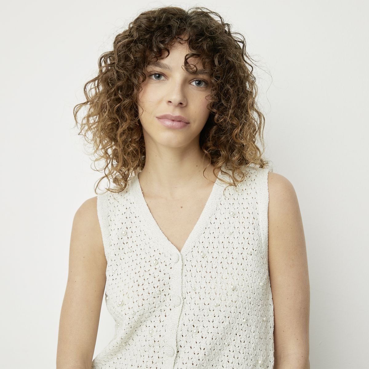 VERO MODA - Polera Tejida Sin Mangas Mujer Vero Moda