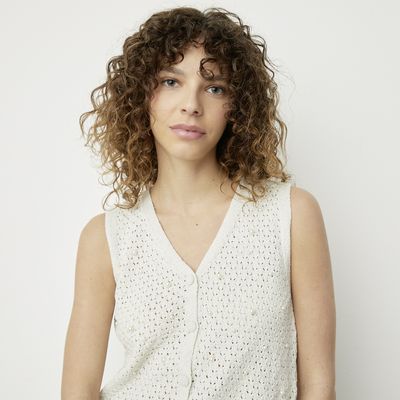 Imagen 2 del producto Polera Tejida Sin Mangas Mujer