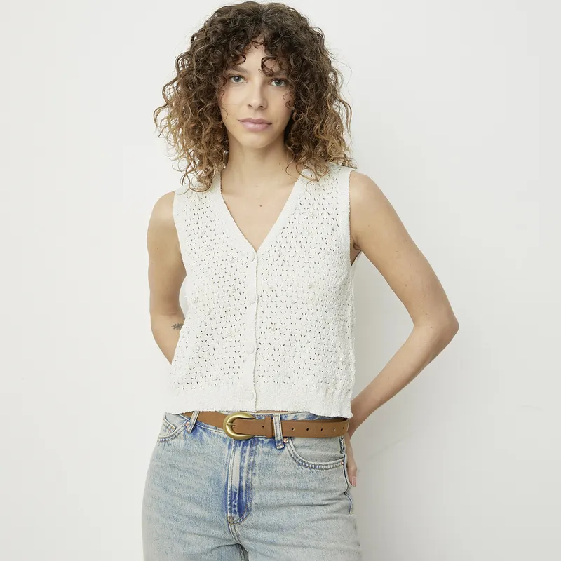 VERO MODA - Polera Tejida Sin Mangas Mujer Vero Moda