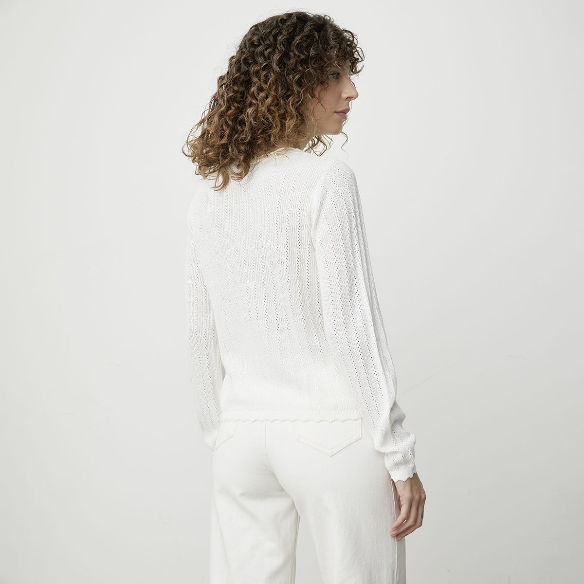 VERO MODA - Sweater Manga Larga Algodón Mujer Vero Moda