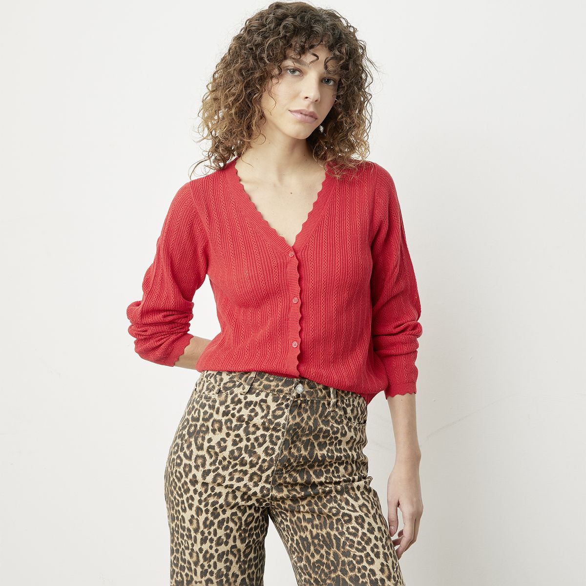 VERO MODA - Sweater Manga Larga Algodón Mujer Vero Moda