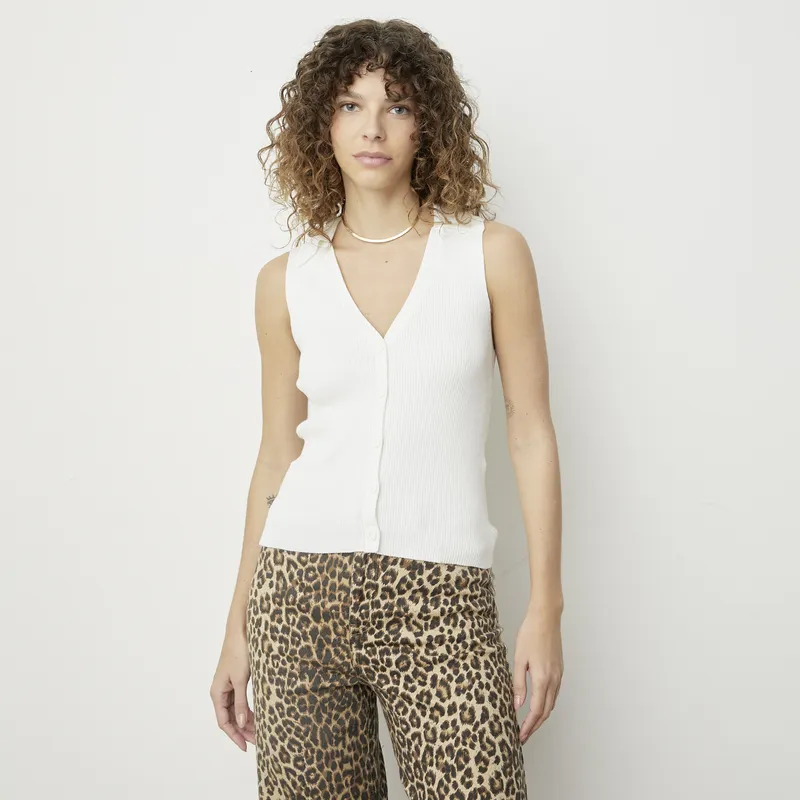 VERO MODA - Polera con Cuello sin Mangas Mujer Vero Moda