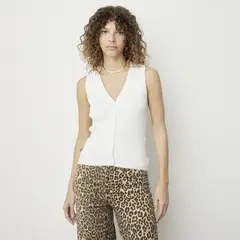 VERO MODA - Polera con Cuello sin Mangas Mujer