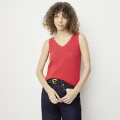 VERO MODA - Polera sin Mangas Algodón Mujer