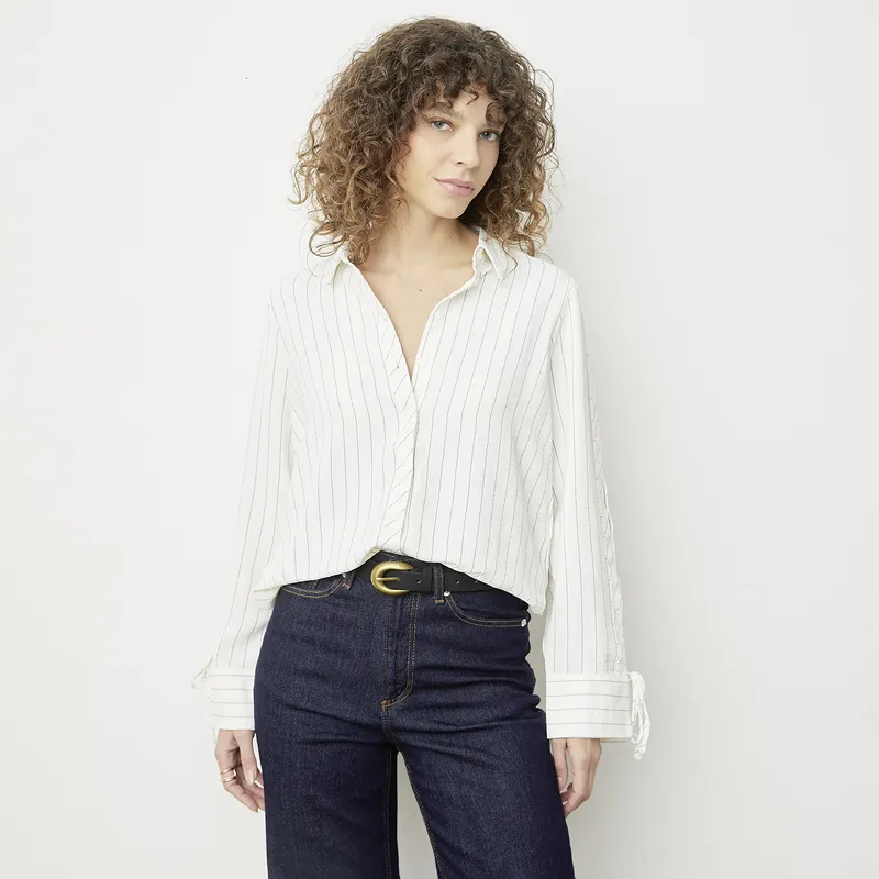 VERO MODA - Blusa Botones Manga Larga Mujer Vero Moda