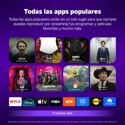 Imagen 2 del producto Roku® Streaming Stick™ Plus 2025 - Dispositivo de streaming 4K y HDR para TV
