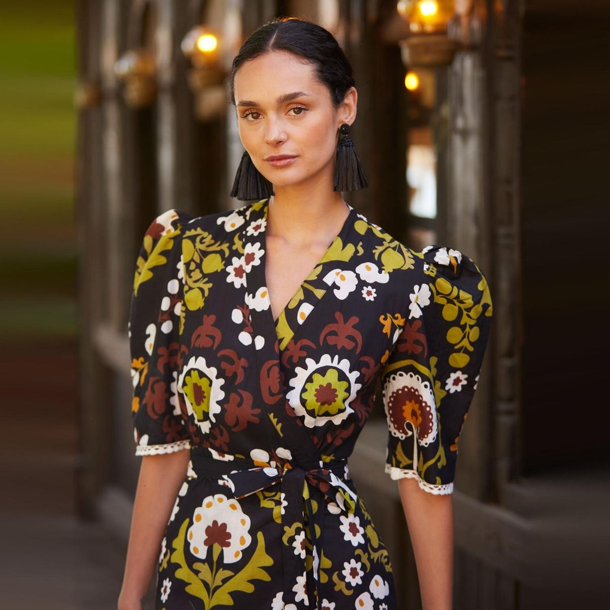 COOSY - Vestido Fiesta 100% Algodón Mujer Coosy