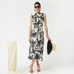 COOSY - Vestido Sin Mangas Mujer