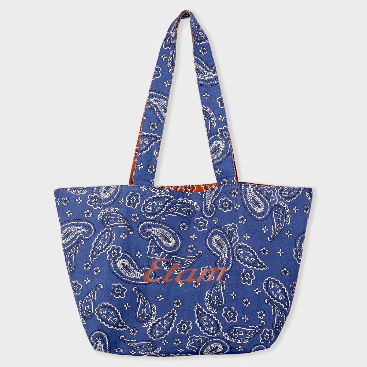 ETAM - Bolso de Playa Reversible Le Soleil Mujer Etam