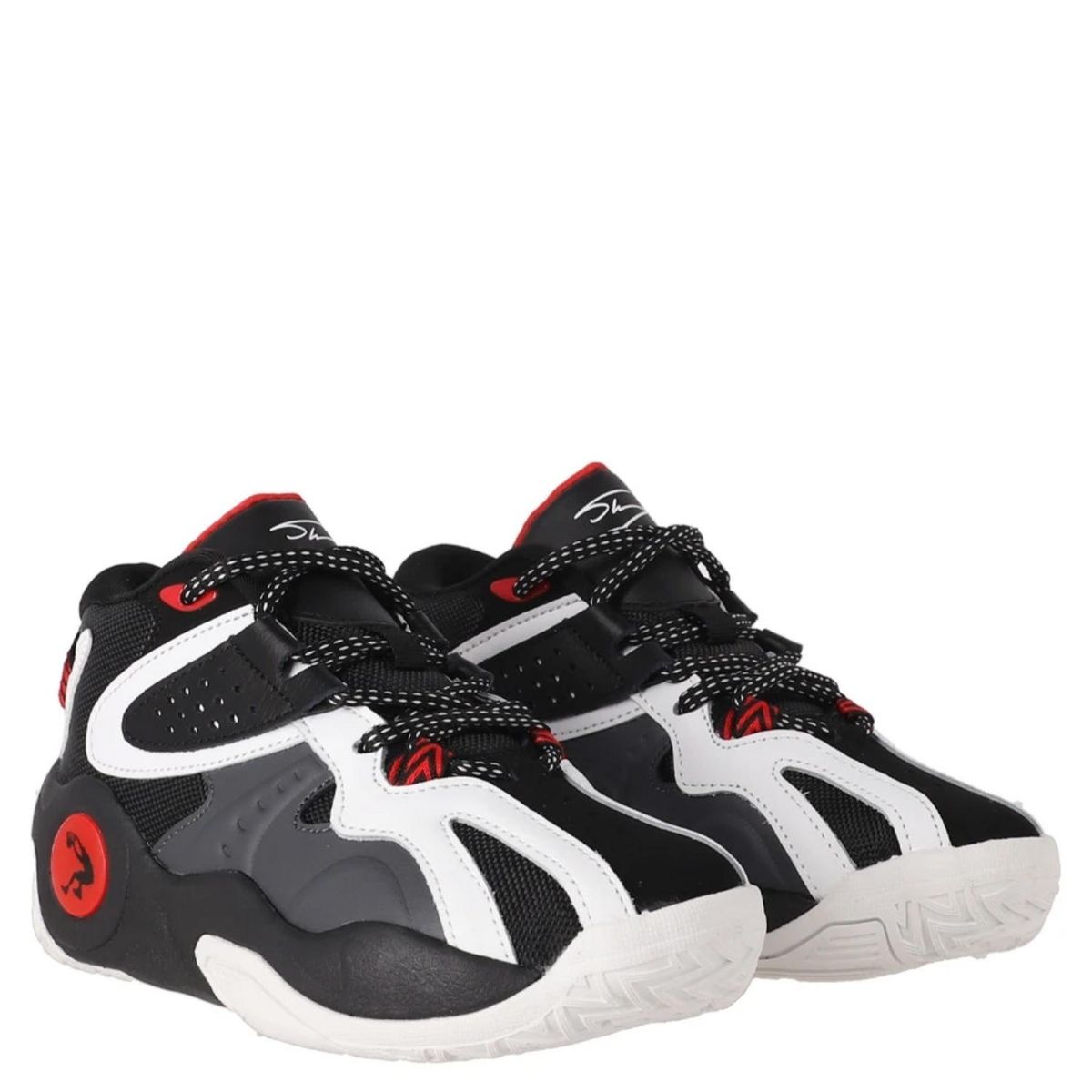 SHAQ - Zapatilla Urbana Hombre Cuero Negro Shaq