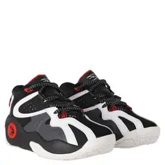 SHAQ - Zapatilla Urbana Hombre Cuero Negro