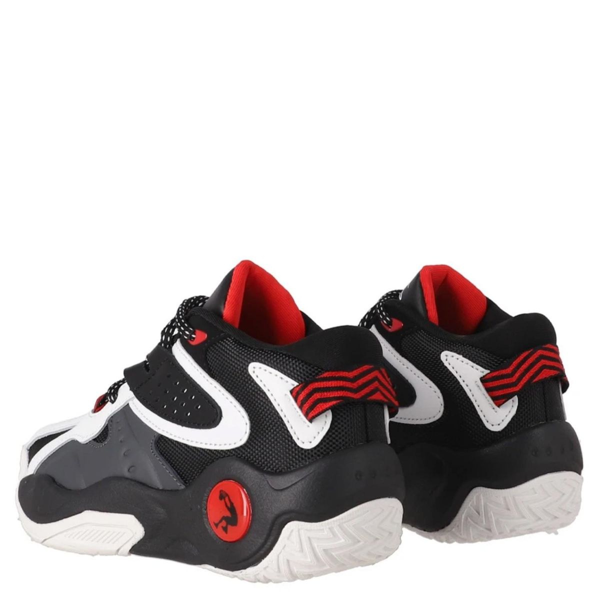 SHAQ - Zapatilla Urbana Hombre Cuero Negro Shaq